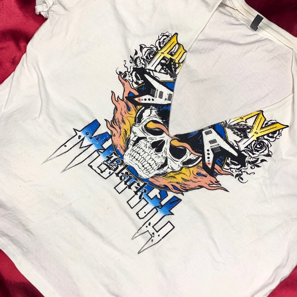 White rocker shirt